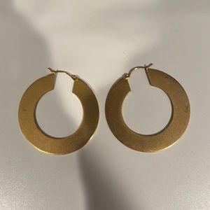 Gold Hoop Earrings